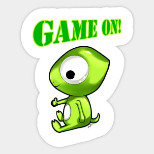 Chameleon Game On 2 Sticker